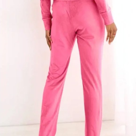 Aerie Dreamy Velour Low Rise Sweatpants w Matching Zip Up Hoodie Y2K - Picture 4 of 11